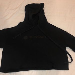 Pure Barre Cropped Hoodie